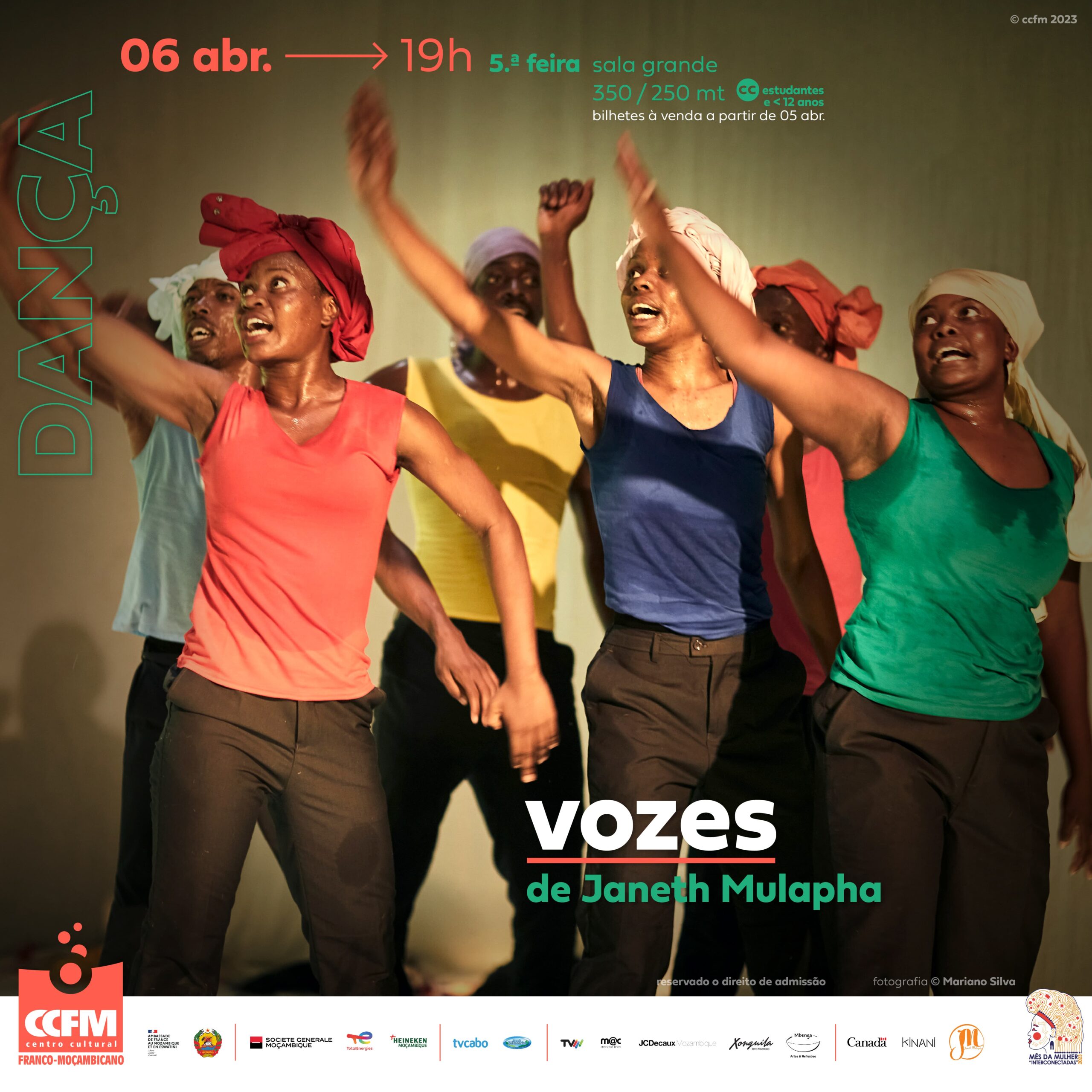 Dança | "VOZES" de Janeth Mulapha