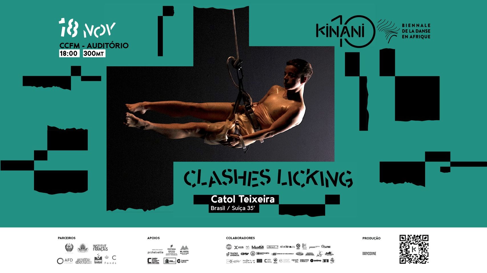 KINANI - Biennale de la Danse en Afrique | "Clashes licking" de Catol Teixeira