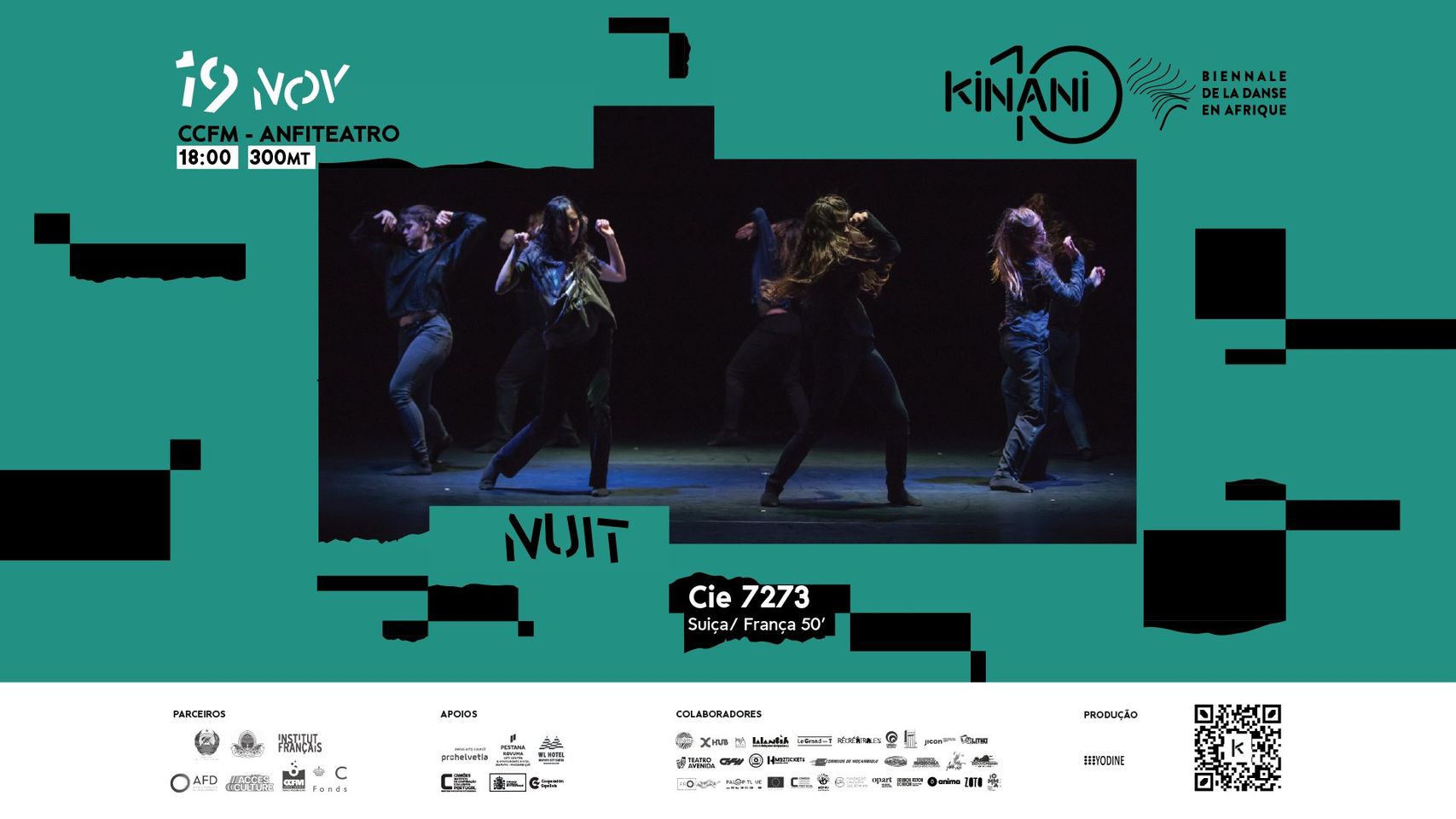 KINANI - Biennale de la Danse en Afrique | "Nuit" de Cie 7273
