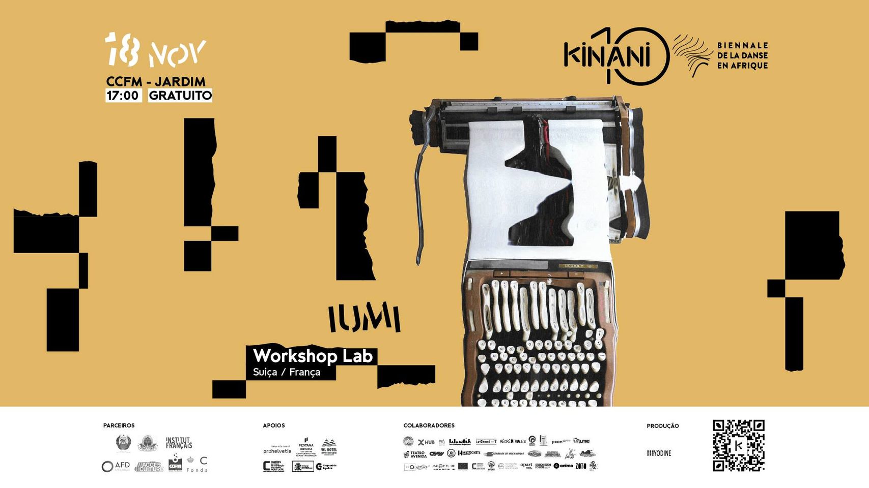 KINANI - Biennale de la Danse en Afrique | IUMI - Worskhop Lab