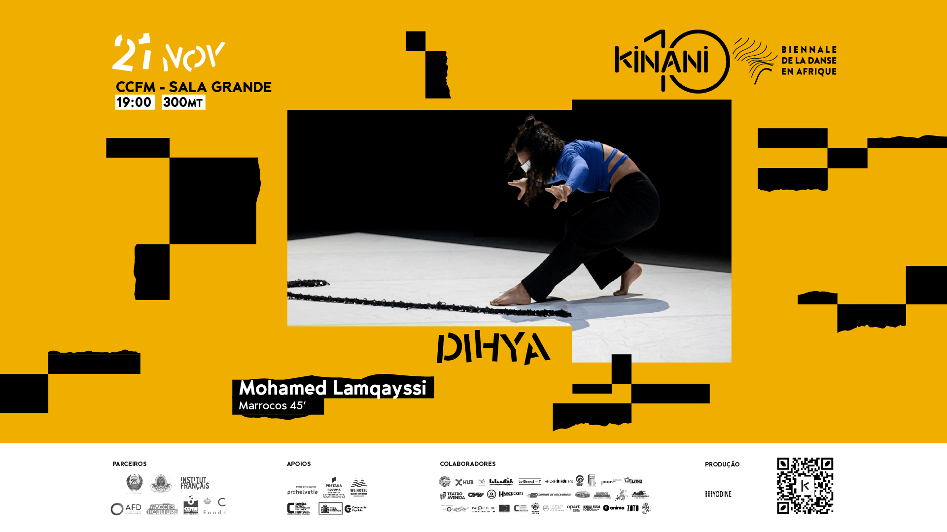 KINANI - Biennale de la Danse en Afrique | "Dihya" de Mohamed Lamqayssi
