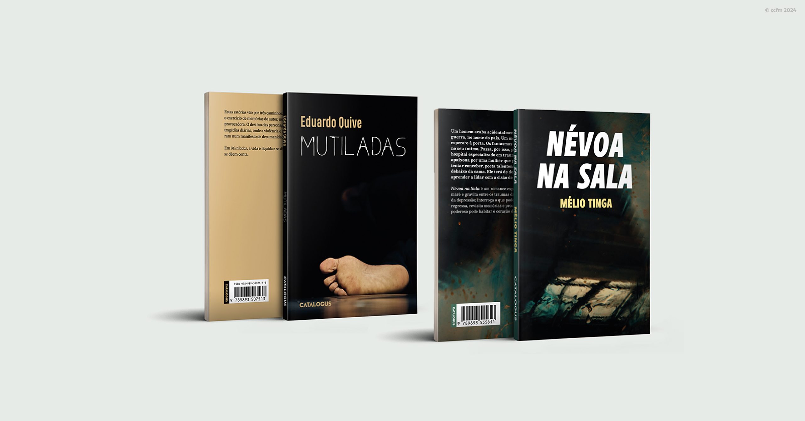 Lançamento de Livros | "Mutiladas", de Eduardo Quive, & "Névoa na Sala", de Mélio Tinga